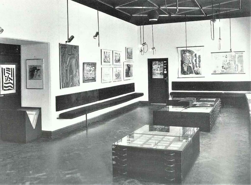 Strawalde-Ausstellung in der galerie oben