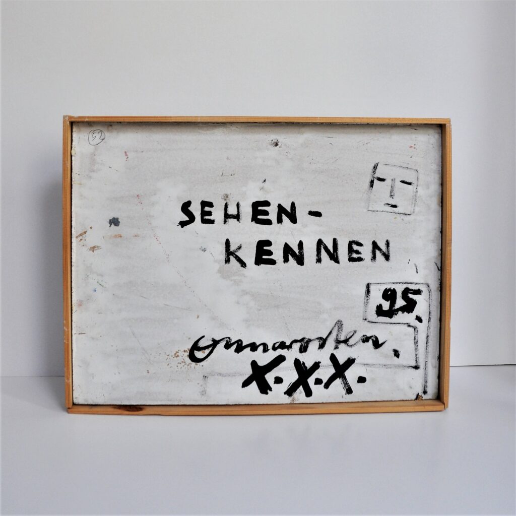 Osmar Osten, Sehen-Kennen