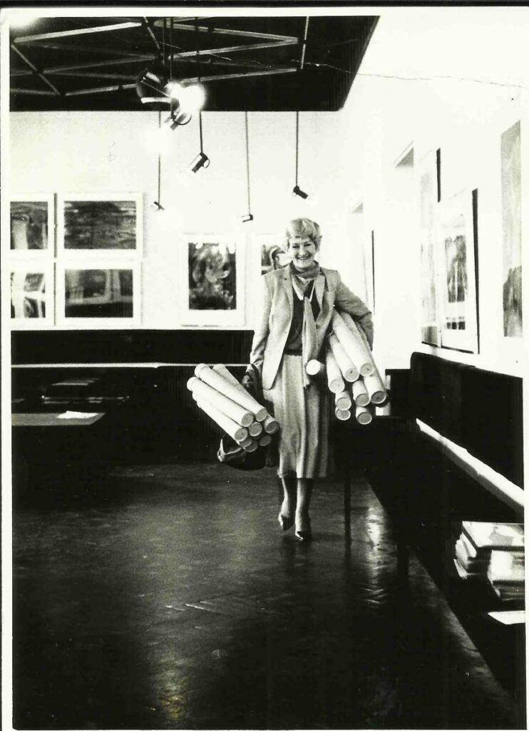 Renate Barthel galerie oben 1984